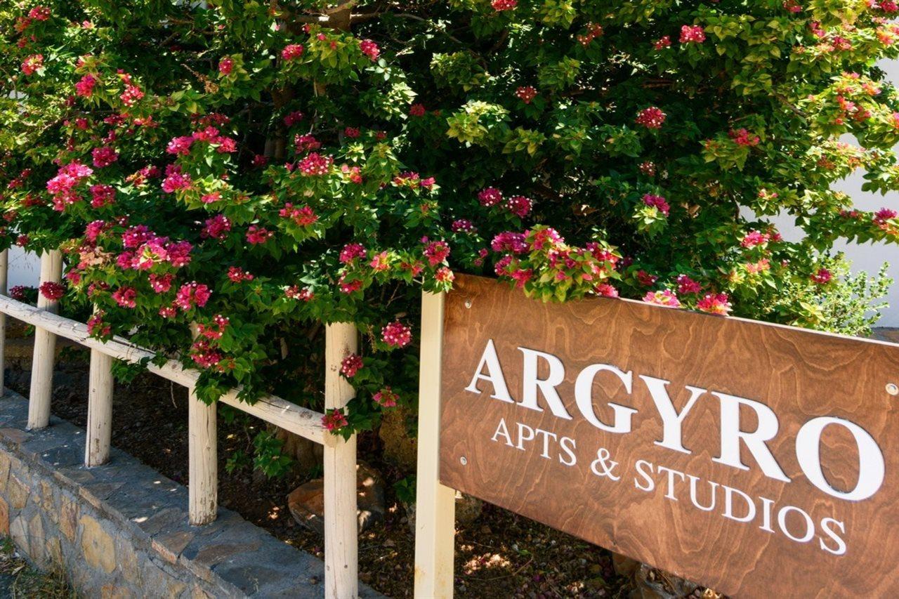 Argyro Apartments And Studios Элунда Экстерьер фото