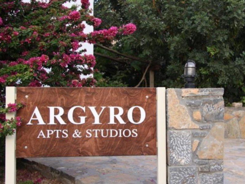 Argyro Apartments And Studios Элунда Экстерьер фото